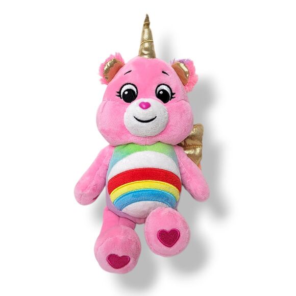 Care Bears Other - Care Bear Cheer Bear Plush Bean Stuffed Alicorn Doll 11" Special Edition Animal